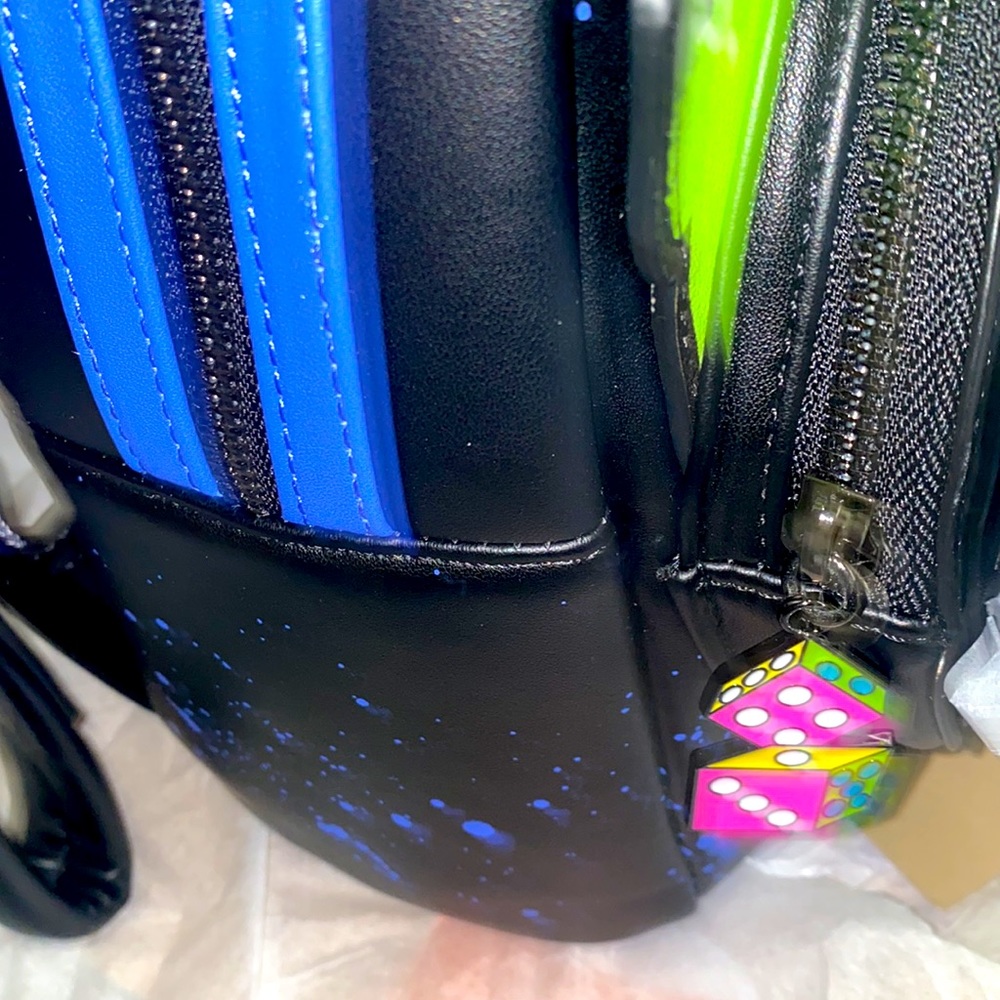 Loungefly Oogie Boogie(Moving roulette) Mini backpack! BNIB !π€ππππππ²π - Picture 8 of 15